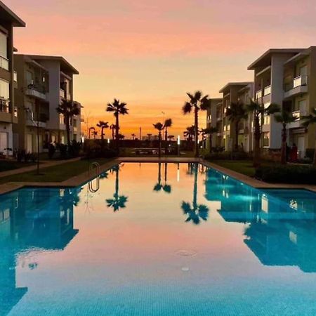 F3 Casabay Beach Sidi Rahal Vue Sur Piscine Exterior photo