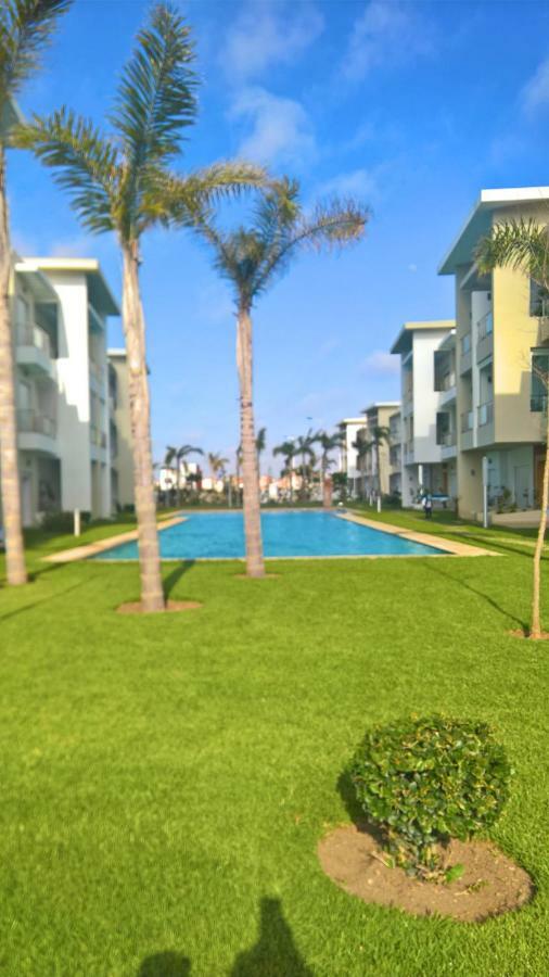 F3 Casabay Beach Sidi Rahal Vue Sur Piscine Exterior photo